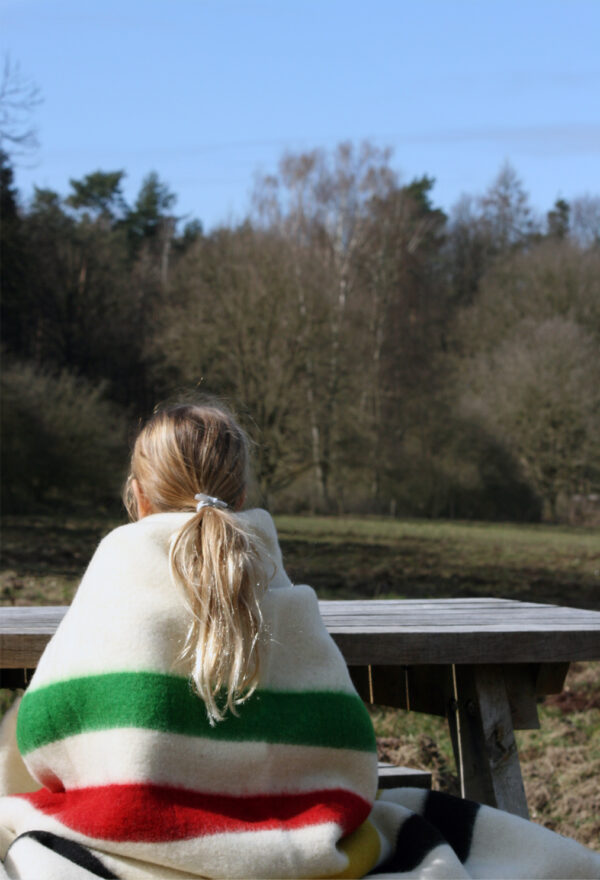 Woollen Blanket Rainbow Classic - Image 4