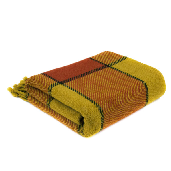 Virgin wool Throw Red Ivanna - Image 2