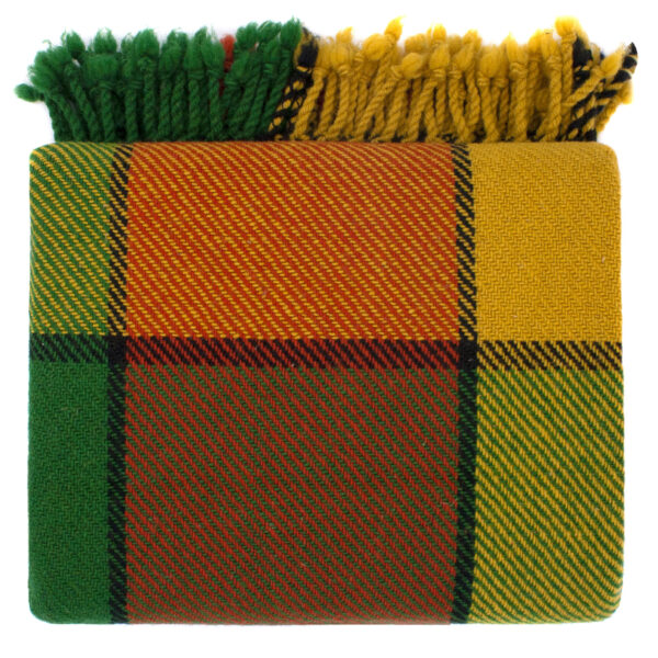 Zuivere wol Plaid Green Ivanna - Afbeelding 7