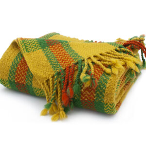 Virgin wool throw Ivanna ZigZag