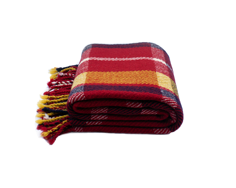 Wool throw blanket discount