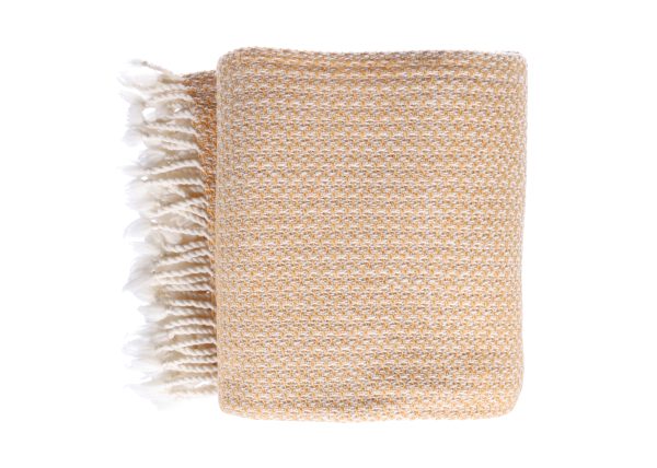 Merino wool Throw Black ZigZag - Image 2